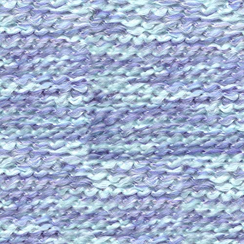 Image of Lion Brand Yarn Homespun Yarn, Soft Bulky Yarn for Knitting, Crocheting, and Crafting, 3 Pack, Waterfall