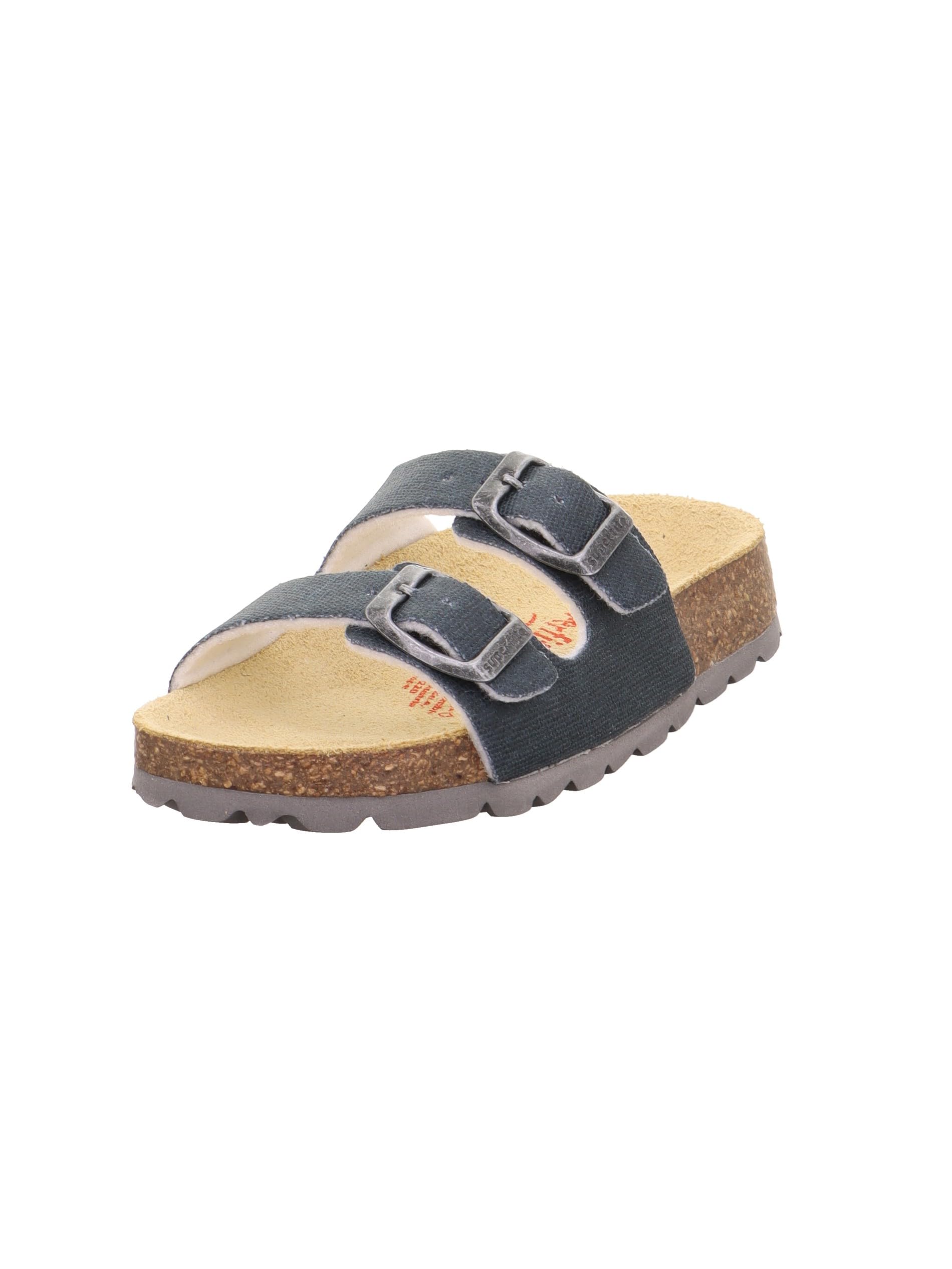 Superfit Boys' Footbed Slippers, Blue 8220, 1.5 UK