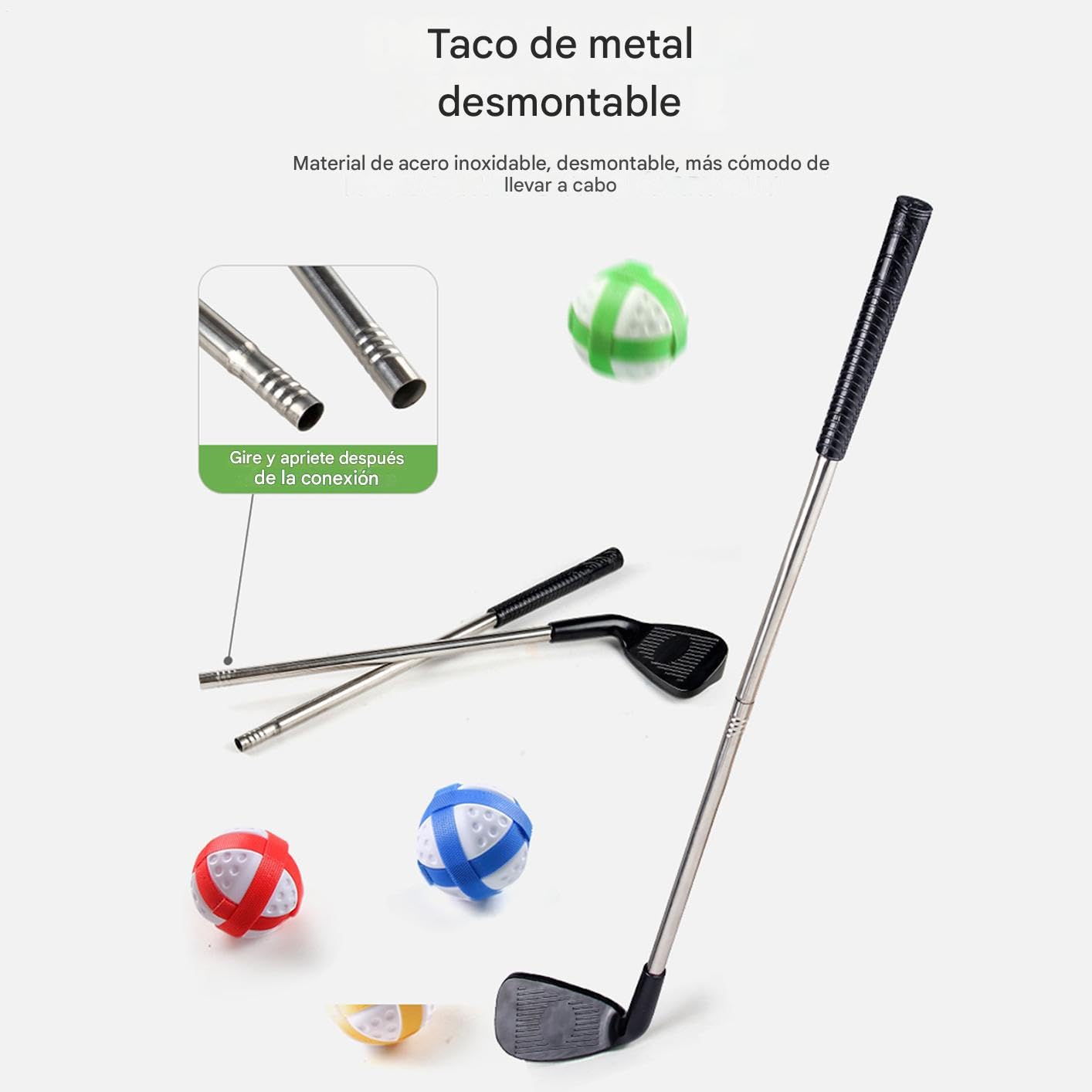 Giocattoli Da Golf per Bambini, Gioco Di Putter Al Coperto Quattro In, Giocattolo Interattivo All'aperto Attività Educativa per Prescolari A Casa