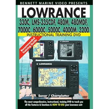 DVD DVD Lowrance 330C,LMS-335CDF,480M, 480MDF Sonar/Chartplotters Book