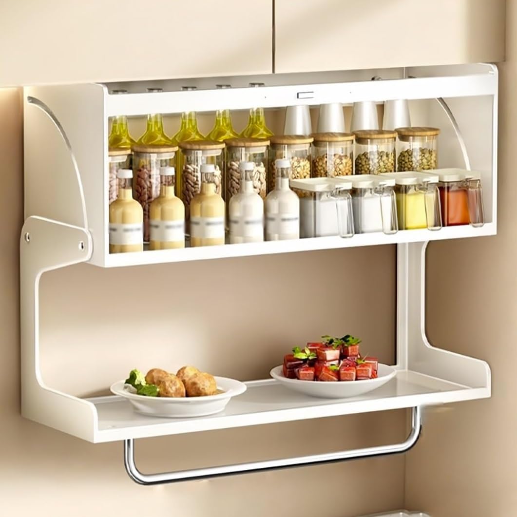 Coulissant placard cuisine en métal pour organiser vos meubles hauts