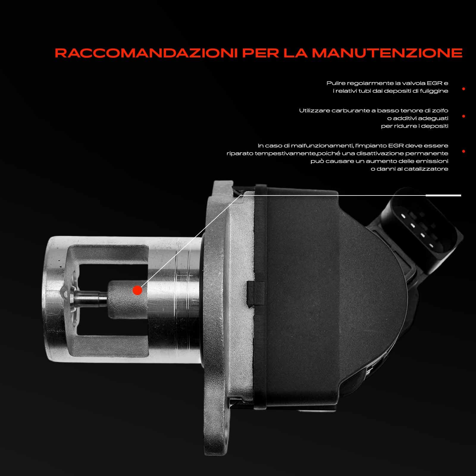 Frankberg Valvola EGR Compatibile con Classe CLC CL203 CLC 220 CDi Classe CLC CL203 CLC 200 CDi Classe E W211 E 200 CDi Classe C Coupé CL203 C 220 CDi Classe C W203 C 200 CDi 6461400760,555096
