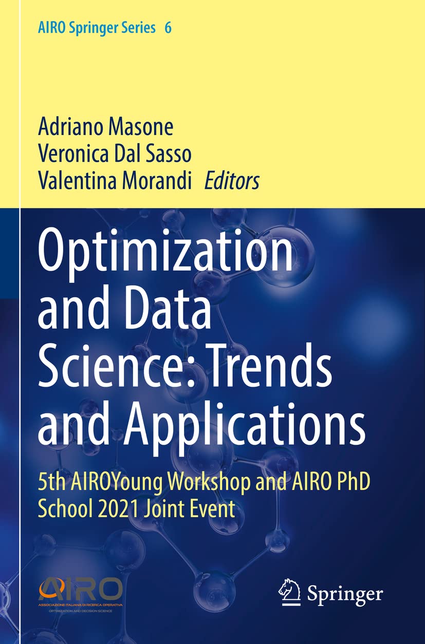Buy Optimization and Data Science: Trends and Applications — BookShops.in
