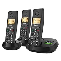 Gigaset PURE 220A Trio - 3 Telefoni Cordless DECT con Segreteria Telefonica