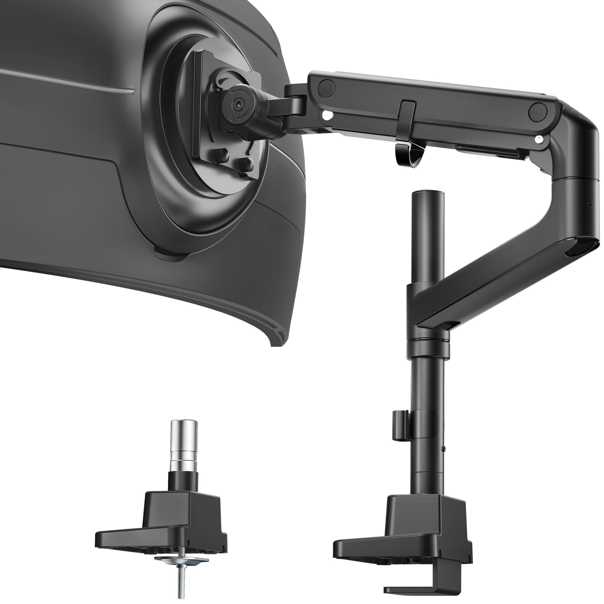 Amazon.co.jp: monTEK モニターアーム Pro 無重力 17〜57インチ対応 耐
