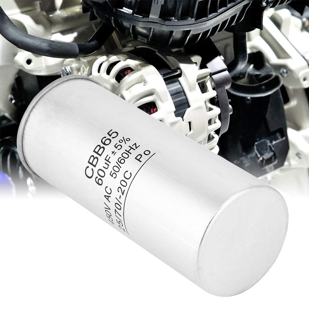 Kondensator, CBB65 60UF 450 V kondensator rozrusznik sprężarki AC CBB65 450 V 60 UF kondensator rozruchowy