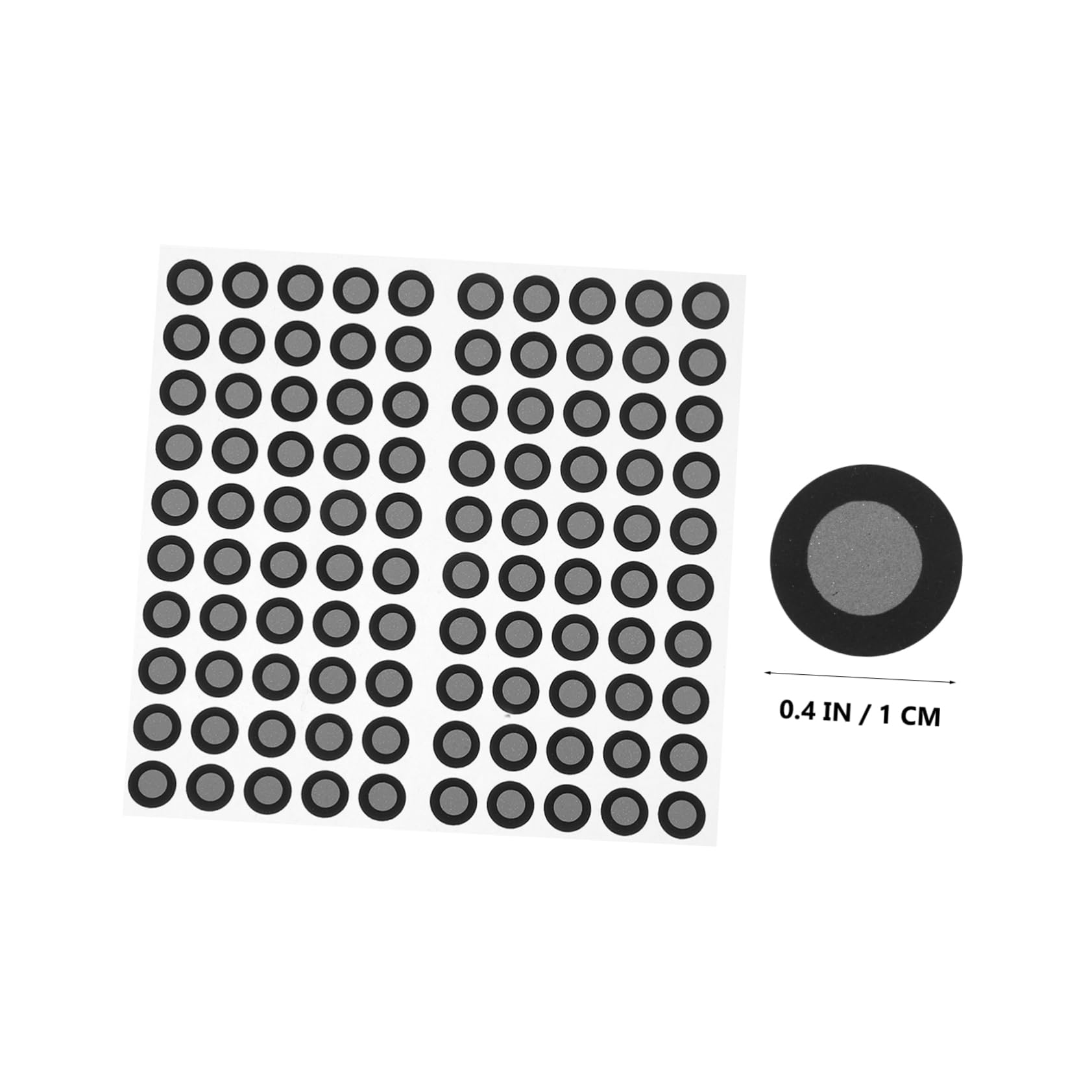 NAMOARLY Scanning Reflective Markers 4 Sheets 200 Dots -scan 3D Scanner Positioning Targets Reflective 3D Scan Markers for Filament Alignment
