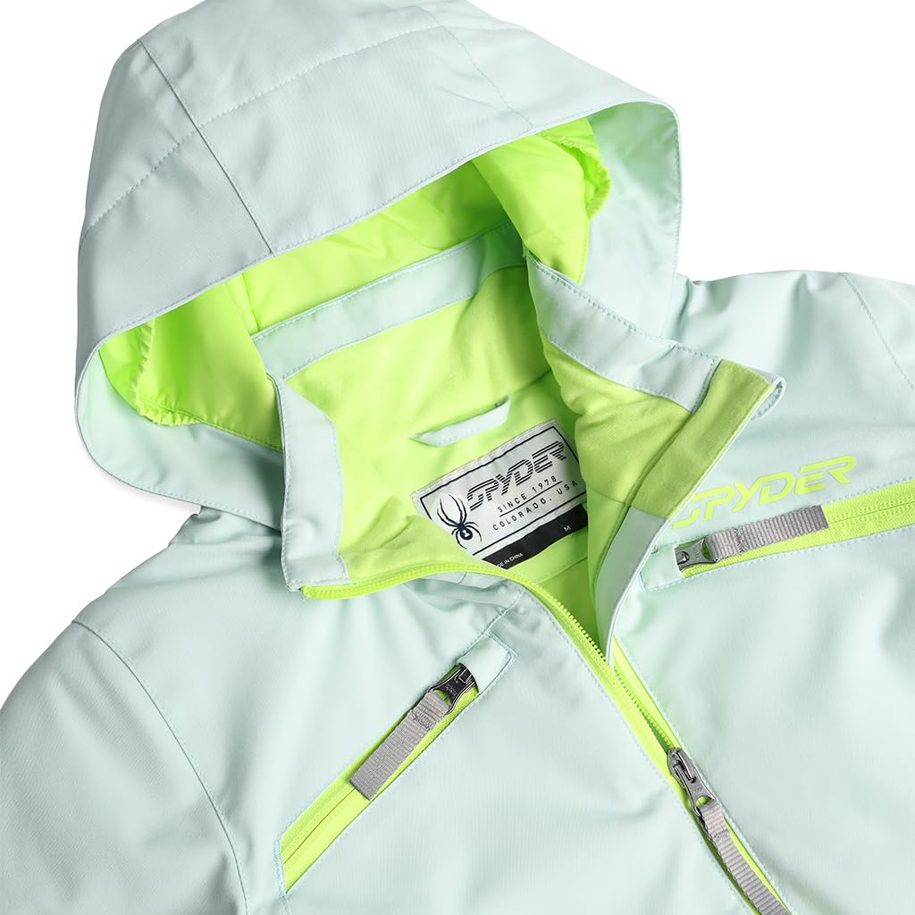 Spyder CAMILLE JACKET, Girls, Winter Green, S