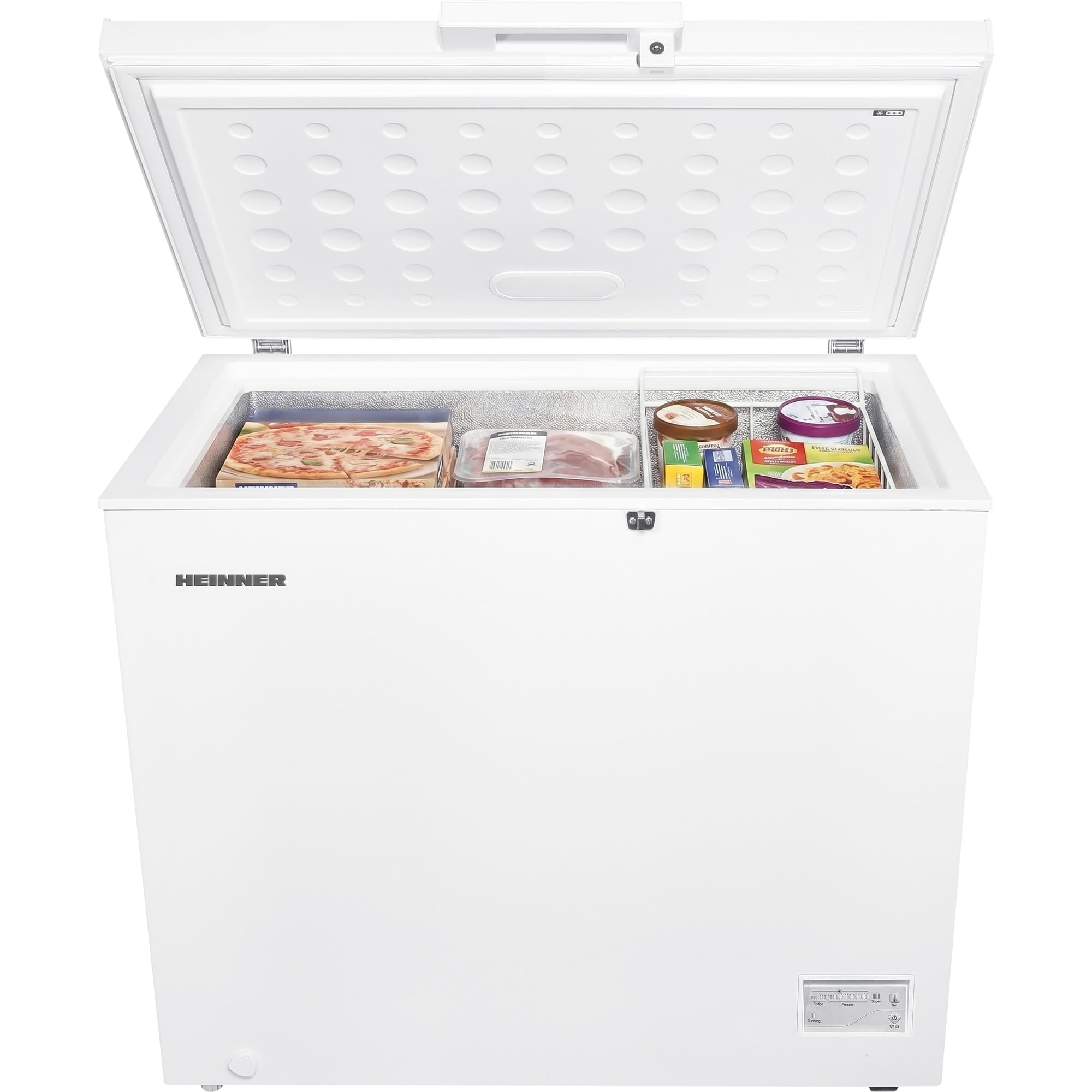 HCF-HM246INVCD – Gefriertruhe 246 L – Inverter‑Kompressor – LED‑Display & LED‑Innenbeleuchtung – Convertible Freezer/Kühlschrank – Weiß – 5 Jahre Garantie
