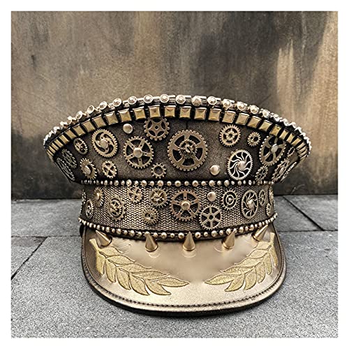 shunchunli Männer Handgemachte Steampunk Militär Hut Frauen...