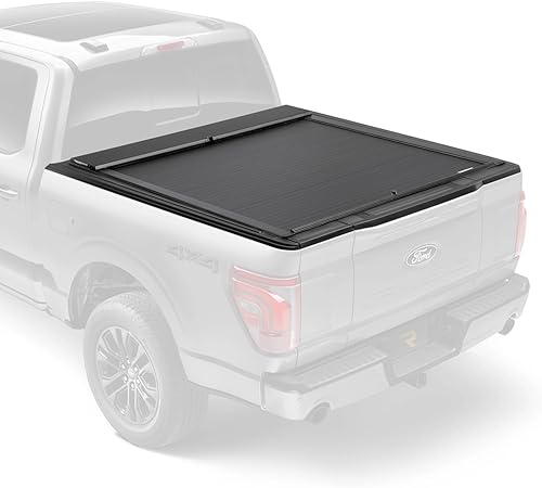 RealTruck Roll-N-Lock M-Series Retractable Truck Bed Tonneau Cover | LG261M | Fits 2015 - 2022 Chevy/GMC Colorado/Canyon 5' 2" Bed (61.7")