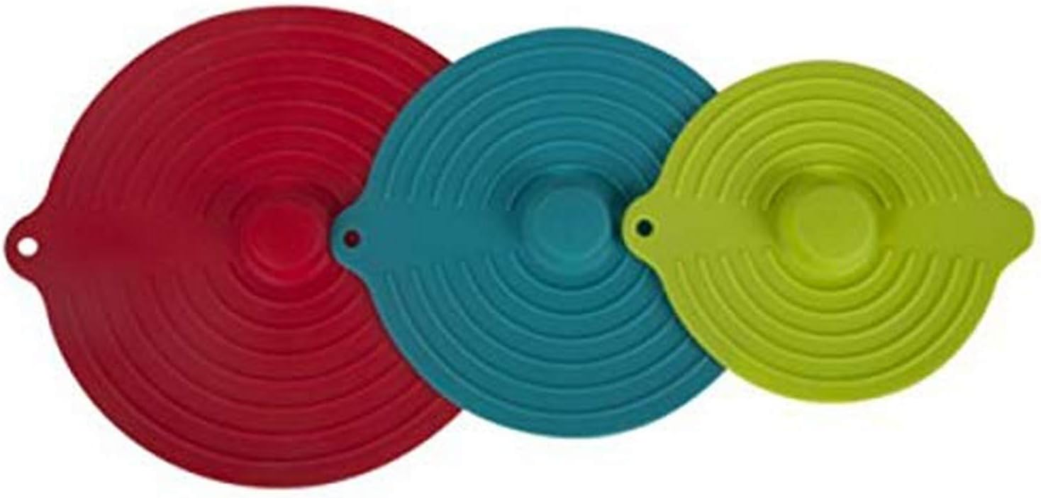 CORE HOME 12231-TV 3PC Silicone Suction Lid