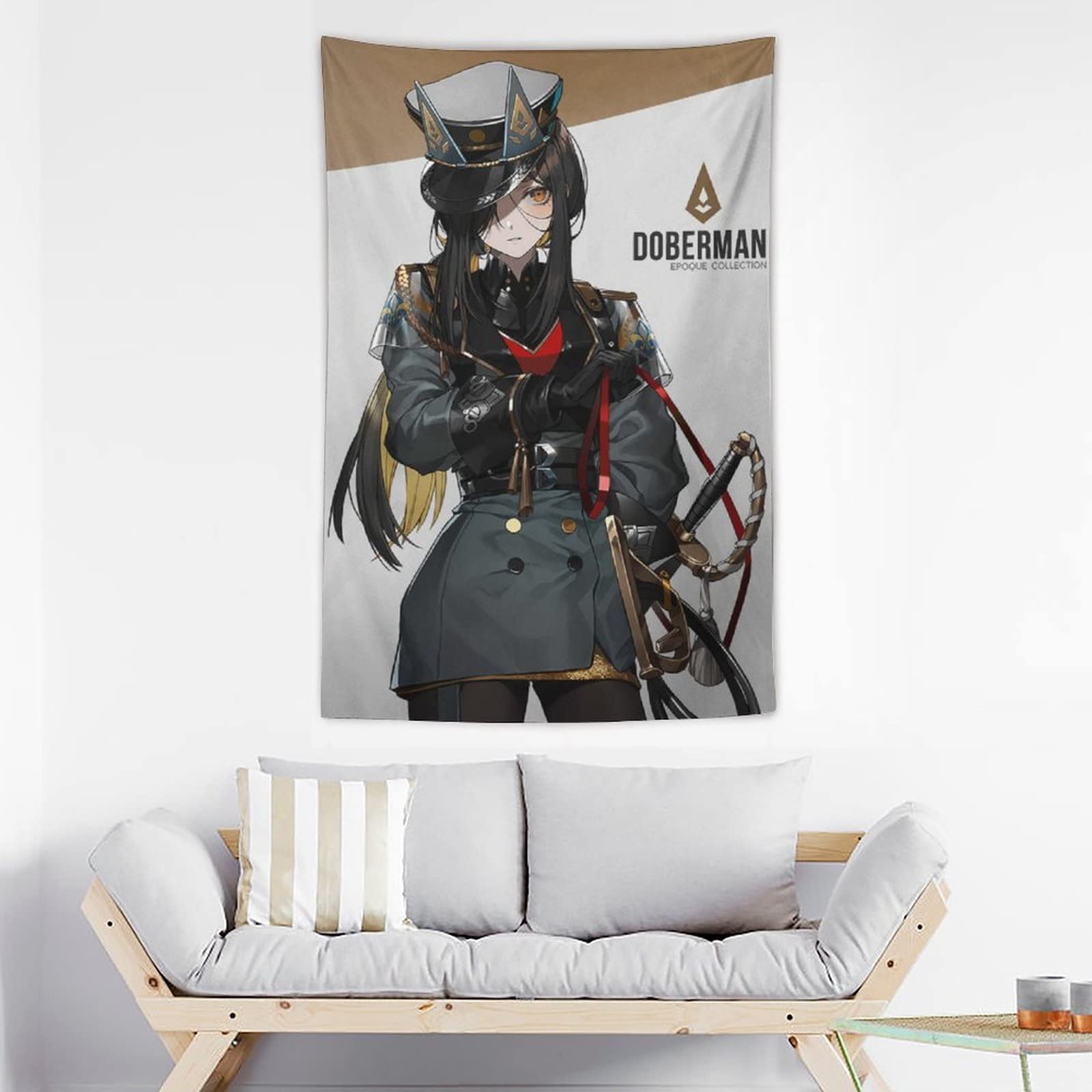 Amazon.co.jp: タペストリー ドーベルマン アークナイツ ポスター 大判
