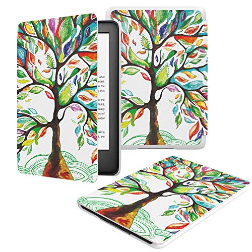 Dadanism Case Compatible With All-New K I N D L E 10Th Generation 2019 Releases, Light Thin Shell Tablet Screen Protector Smart Cover And Case With Auto Sleep/Wake For E-Reader 2019 – Lucky Tree #TOP10
