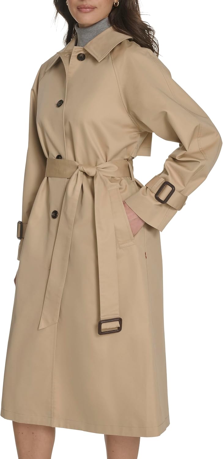 Levi's Women's Single Breasted Trench Coat - Image 3
