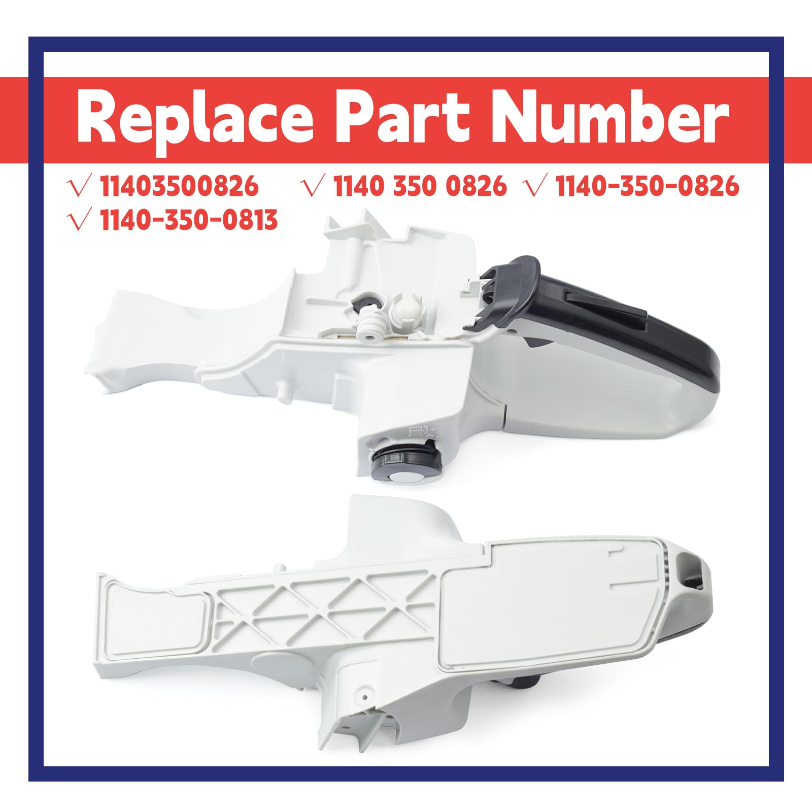 Amazon.com: Dusledel 11403500826 Fuel Tank Tank Housing Rear