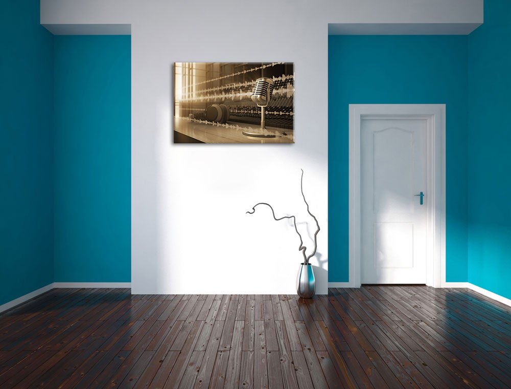 InstyleArt Elegante Piano Stampa su Tela 80x60 cm Artistica murale
