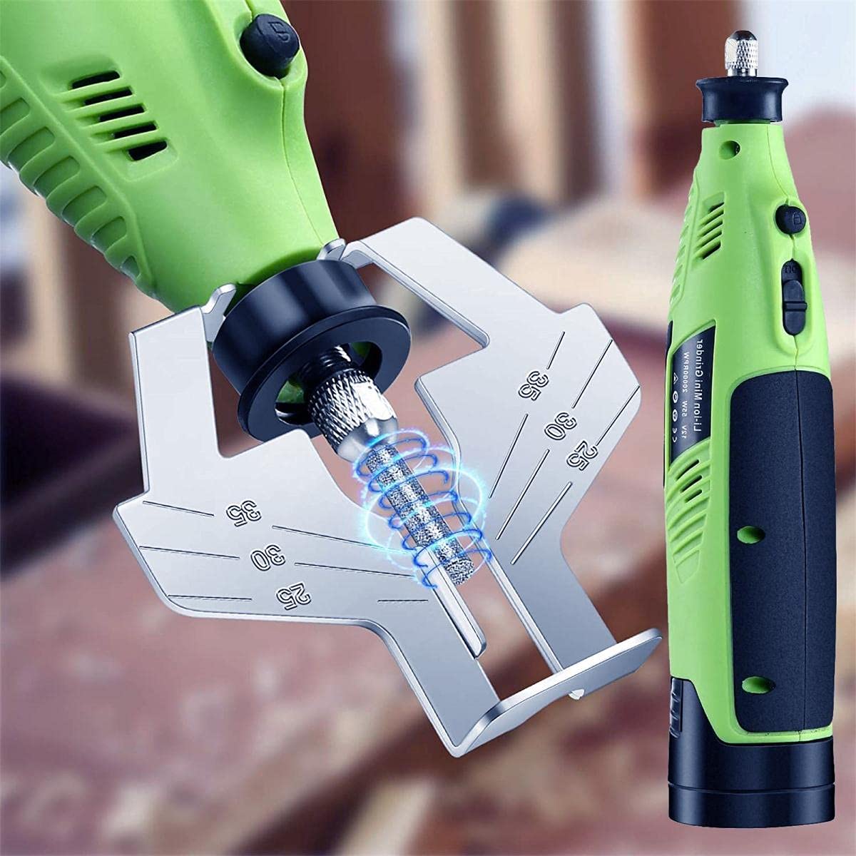 Afilador de motosierra 30# 55w 20000rpm amoladora de cadena eléctrica manual potencia multifuncional herramienta abrasiva duradera afilador de cuchillos-ESPAÑA