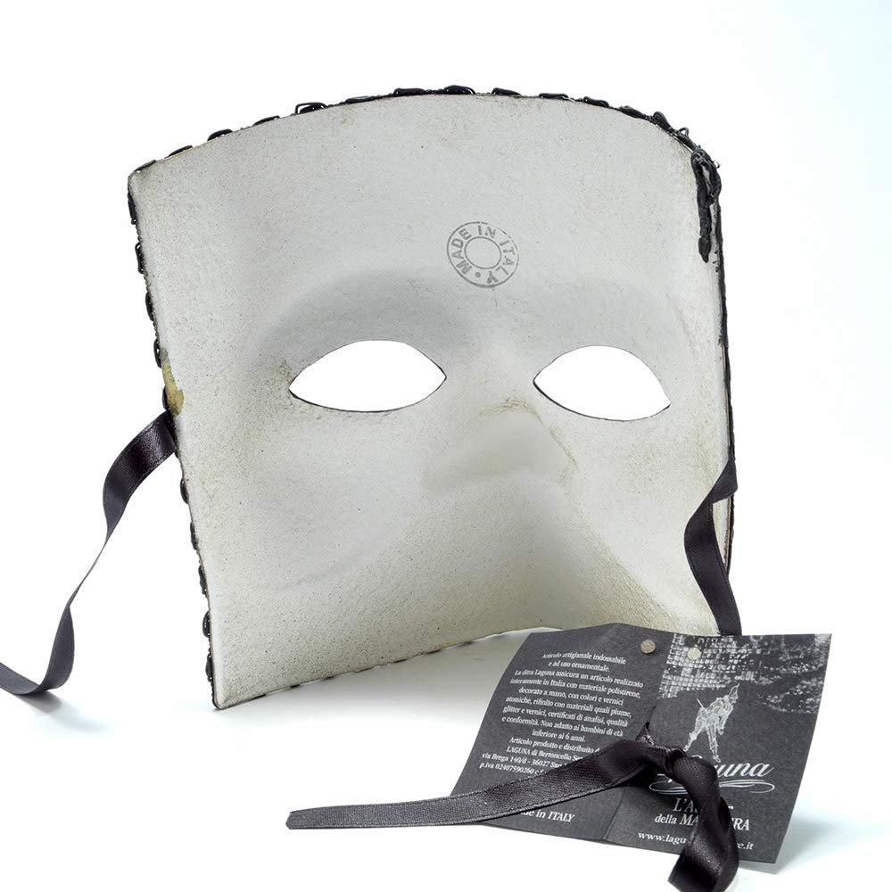 ベネチアンマスク　Bauta Ducale Black ベネチアンマスク Bauta Ducale Black Made to Order . Limited