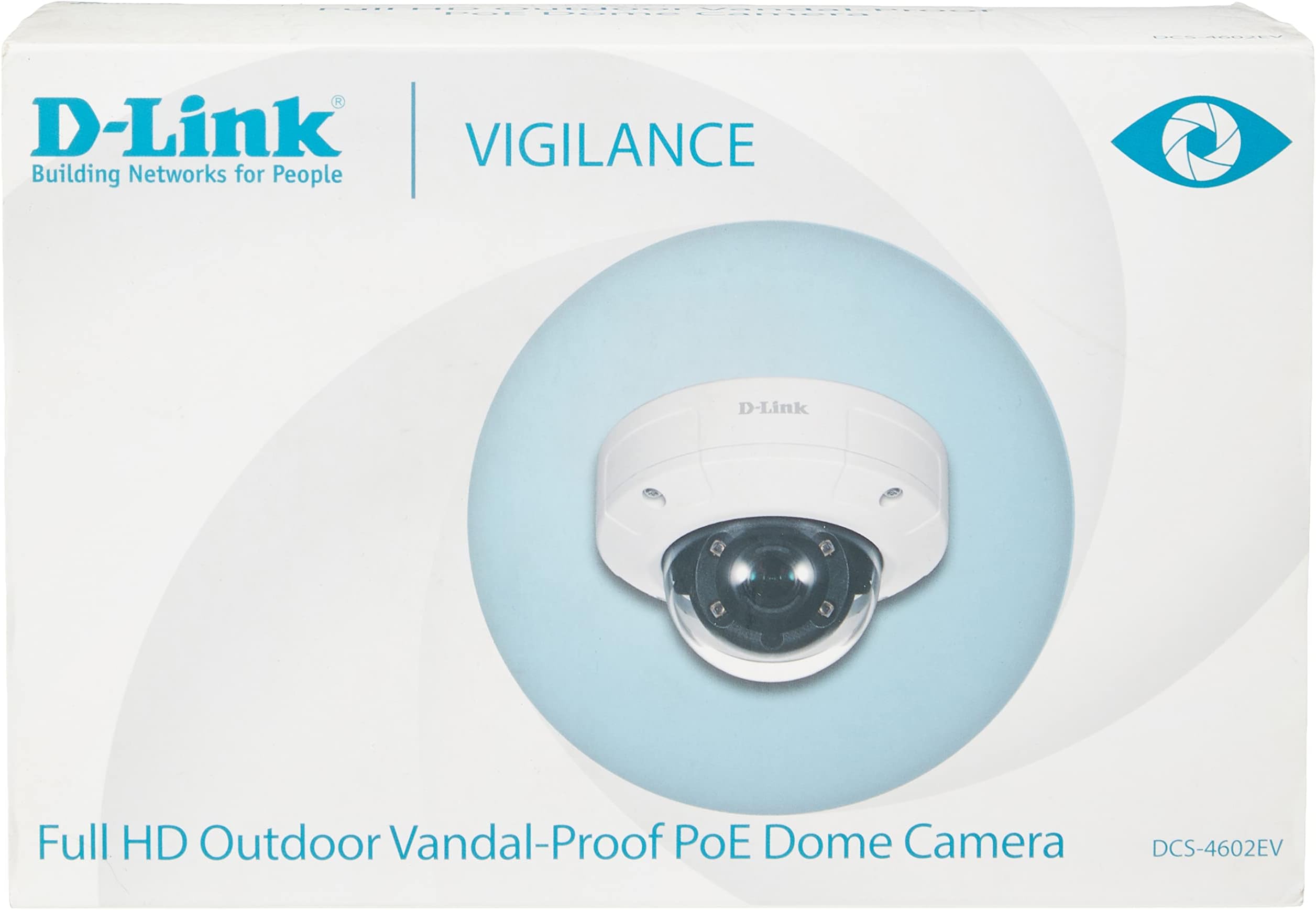 D-Link Vigilance Full HD Outdoor Vandal-Proof PoE Dome Camera DCS-4602EV