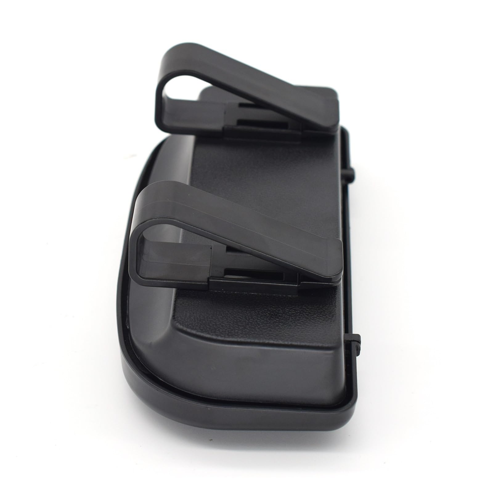 Xuanqingyi Store Etui na okulary samochodowe Osłona przeciwsłoneczna do samochodu Uchwyt na okulary Okulary przeciwsłoneczne Klip na karty Uchwyt na bilety Piórnik Zapinane pudełko Uniwersalne akcesor
