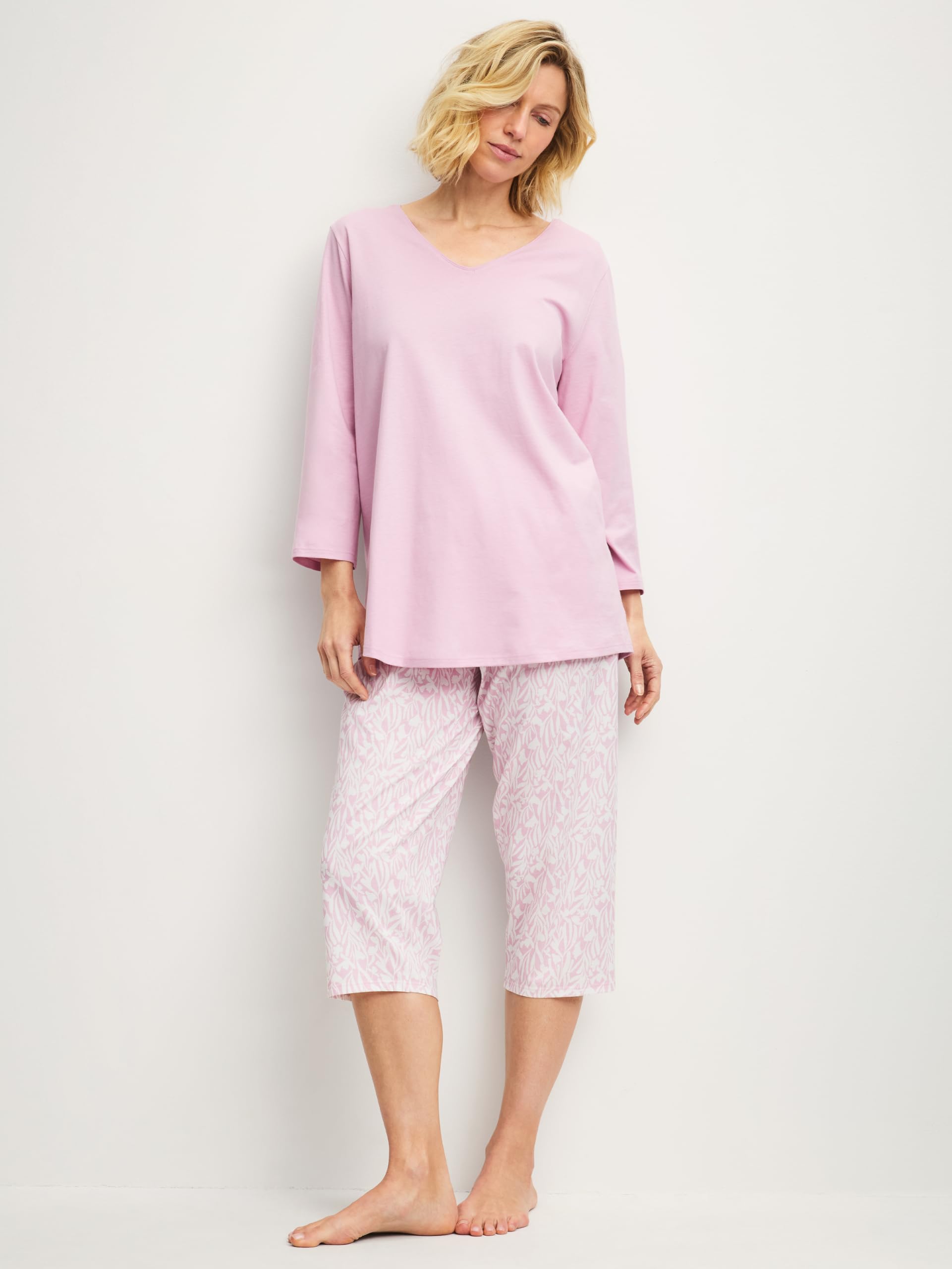 Calida Damen Blooming Nights Pyjamaset (1er Pack)