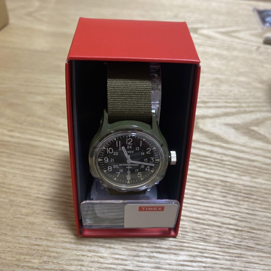 Amazon.co.jp: TIMEX 限定コラボ ネイバーフッド時計 : ファッション