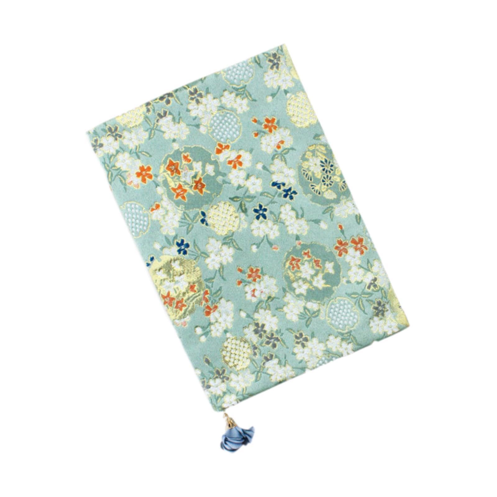 THE STYLE SUTRA Handmade Cloth Book Cover Tear Resistant Fit A5/A6 Soft Cloth Book Protector A5-image-18