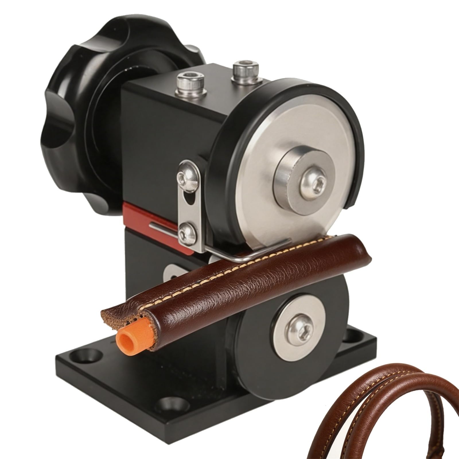 Herramienta de Corte de Cuero para Bricolaje, cortadora Manual, Grosor de 0-4 mm, Ancho de 25 mm, máquina portátil para la fabricación de Bolsos y Manualidades.