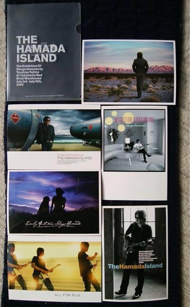 Amazon.co.jp: 浜田省吾さん ポストカードセット(6枚) 浜田島