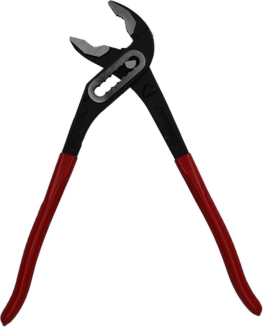 12" Groove Box Joint Water Pump Pliers Gas Pipe Plumbers Pipe Wrench Grips