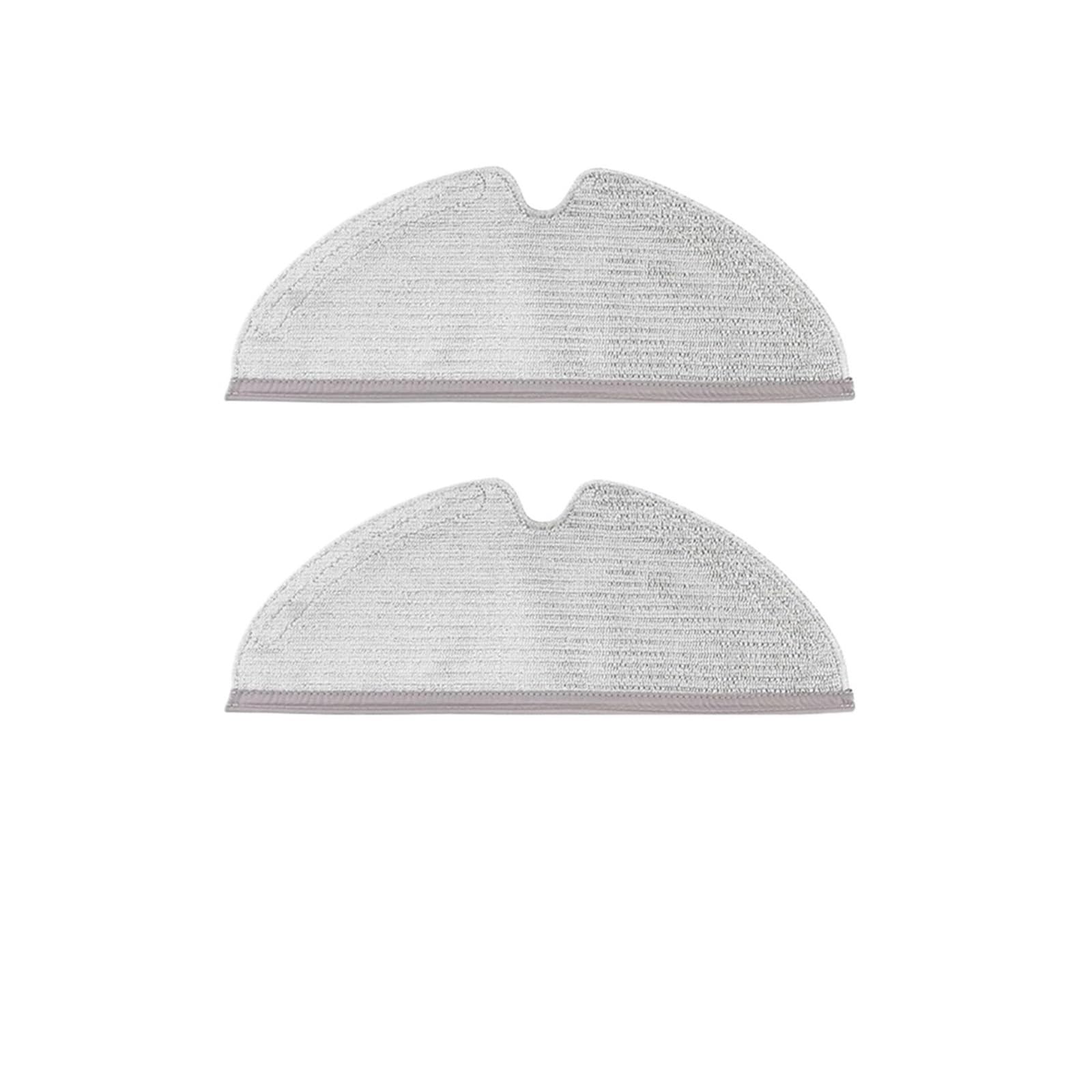 XYMURVVD Water Tank Box, Compatible For Xiaomi, Compatible For Roborock，S5 S6 S60 S61 S65 E25 E35 E20 T4 T6 Robot Vacuum Cleaner Part Accessories(2pcs mop)