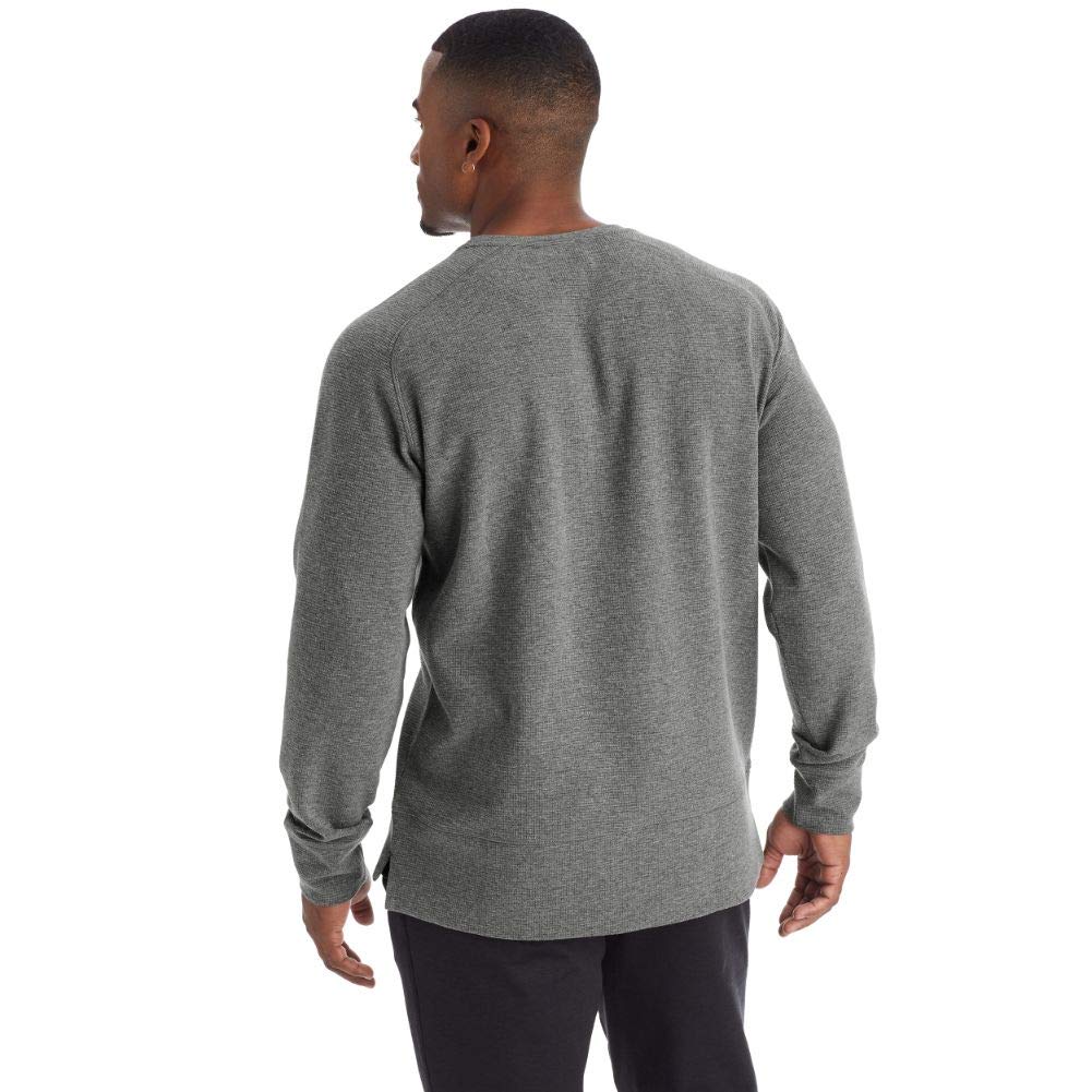C9 Champion Mens Waffle Thermal Knit Crew Pullover Desertcart