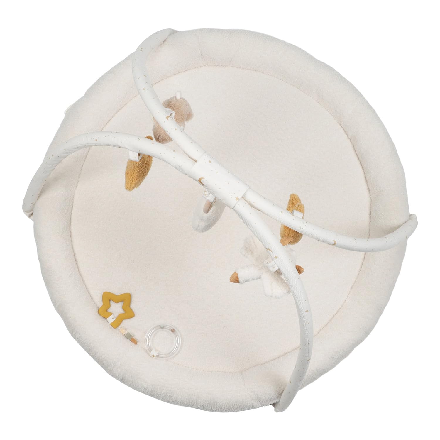 Little Dutch Krabbeldecke mit Spielbogen Activity Baby weiß - Newborn Naturals