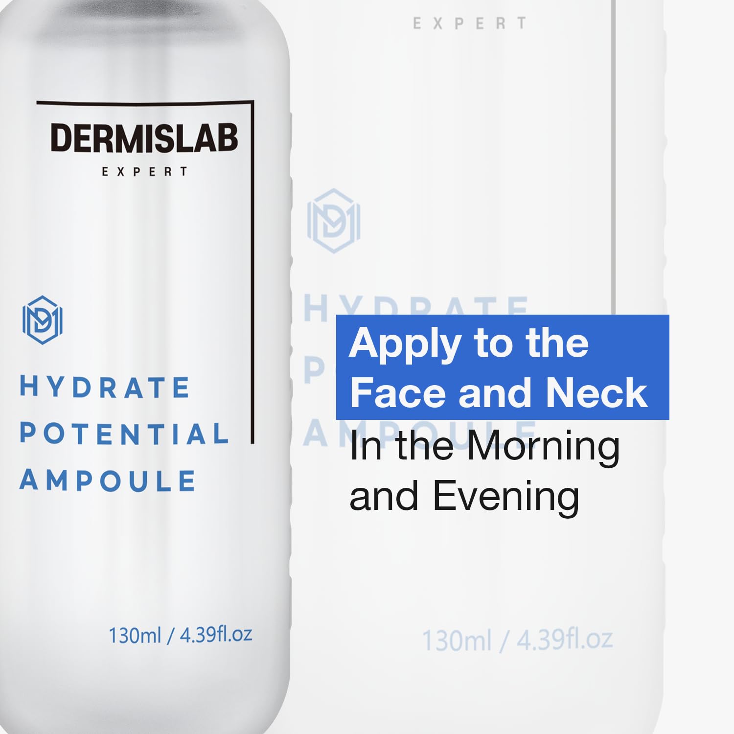 Hydrate Potential Ampoule – Korean Skincare Hyaluronic Acid + Ceramide Deep Hydrating Face Serum for Soft, Supple Skin | Lightweight Daily Moisture Ampoule 130 ml / 4.39 oz - Image 6