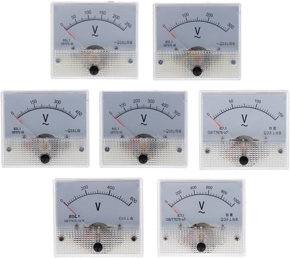Accurate 85L1 AC Voltmeter Analog Pointer Voltage Meter Gauge 0-250V