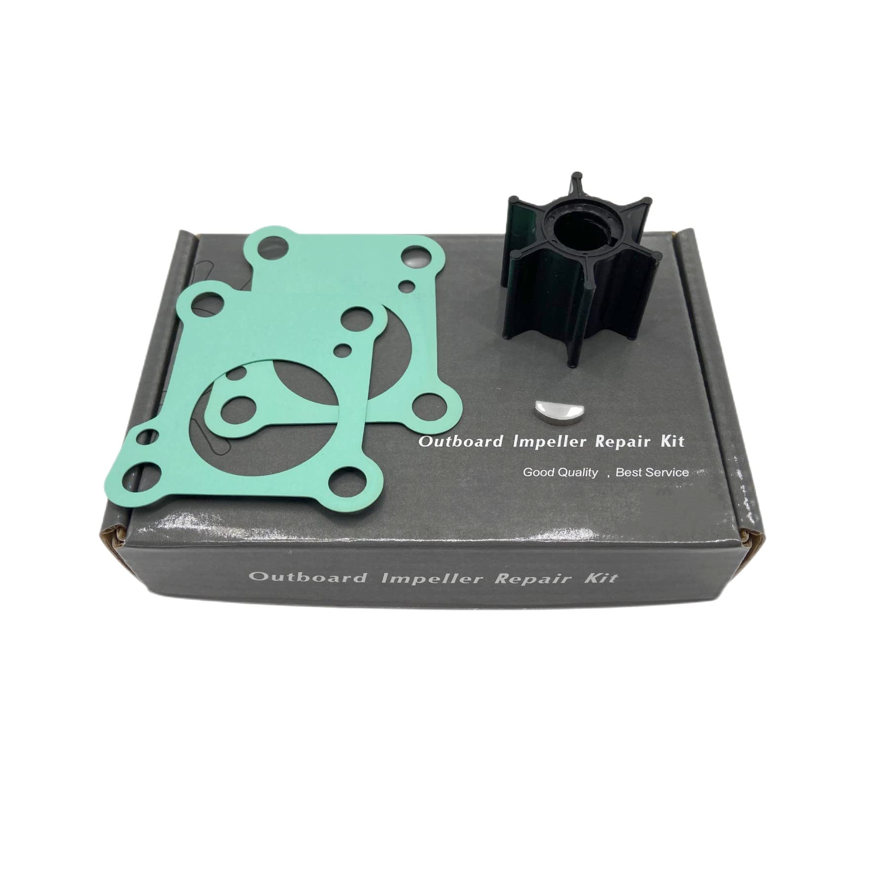 UanofCn 06192ZV4000 Water Pump Impeller Service Kit for Honda Marine Outboard BF9.9A BF15A Motors 06192-ZV4-000 Sierra 18-3280