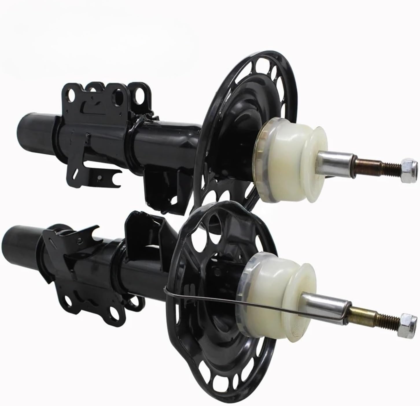 Pair Front Left+Right Air Suspension Shock Absorber Compatible With Cadillac ATS 2013-2019 Without ADS 23219710 23219709