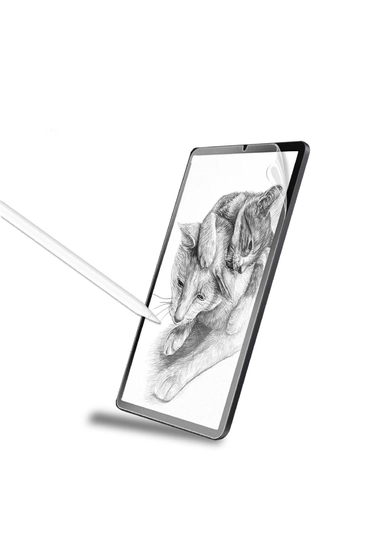 CONSTRAIN iPad 10.9 2022 (10.Nesil) Kağıt Hisli Mat İle Uyumlu Davin Paper Like Tablet Ekran Koruyucu, Renksiz
