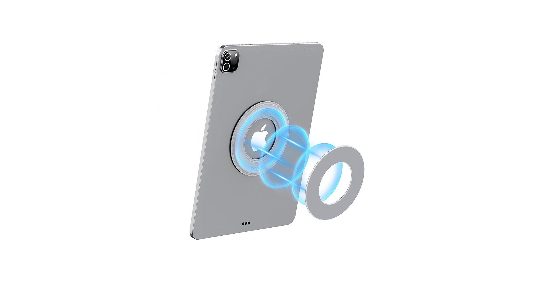 TXEsign Adhesive Wall Phone Tablet Holder Mount Stand For Tablet Smartphones EReader Wall Holder Mount (White