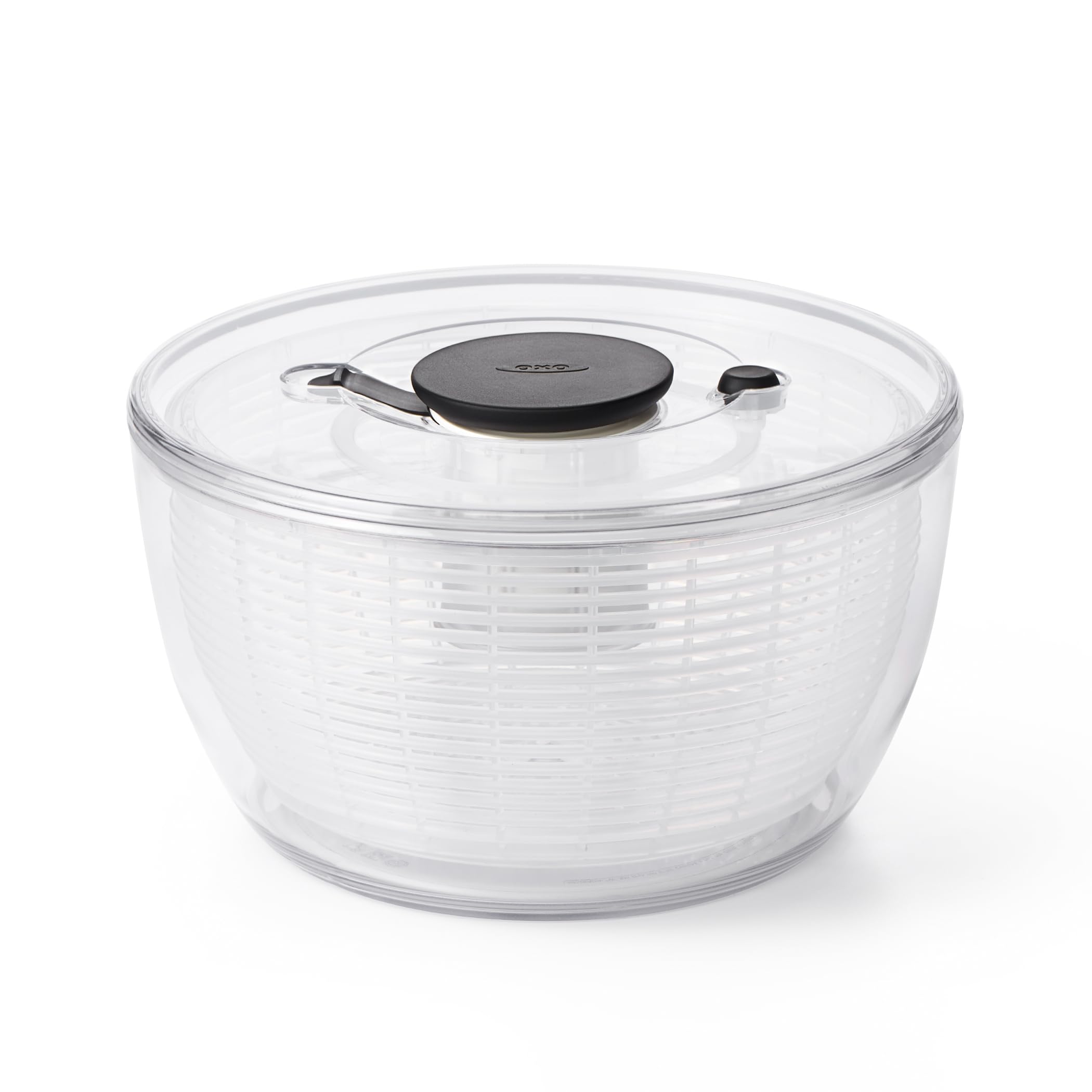 OXO Good Grips Salatschleuder mit Sieb und Deckel – zum Waschen und Trocknen von Salat