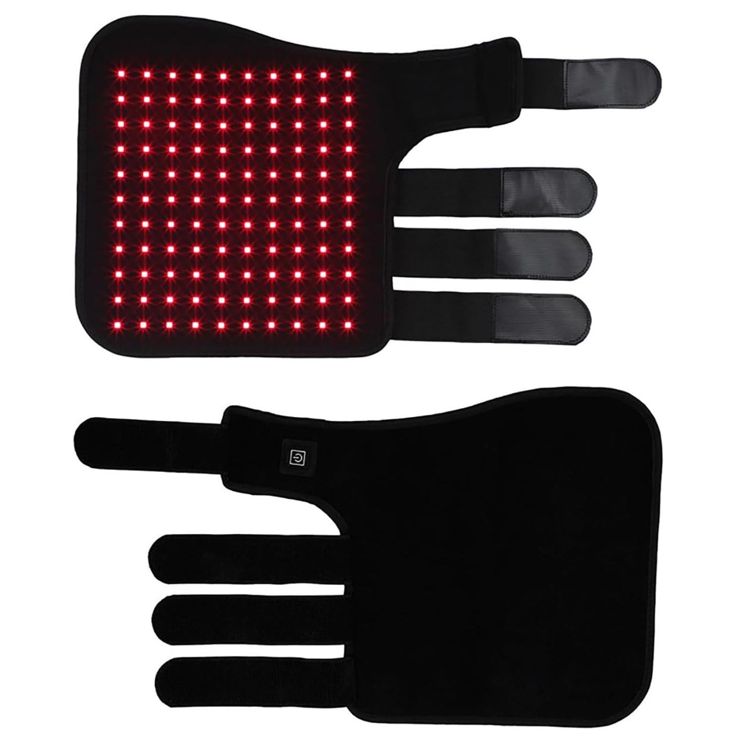 Appareil de luminothérapie LED Rouge pour Cheval, lumière Infrarouge Proche 660 et 850 nm pour la Jambe, guêtres de Soins infrarouges, Lampe Portable sans Fil pour la Jambe Gauche