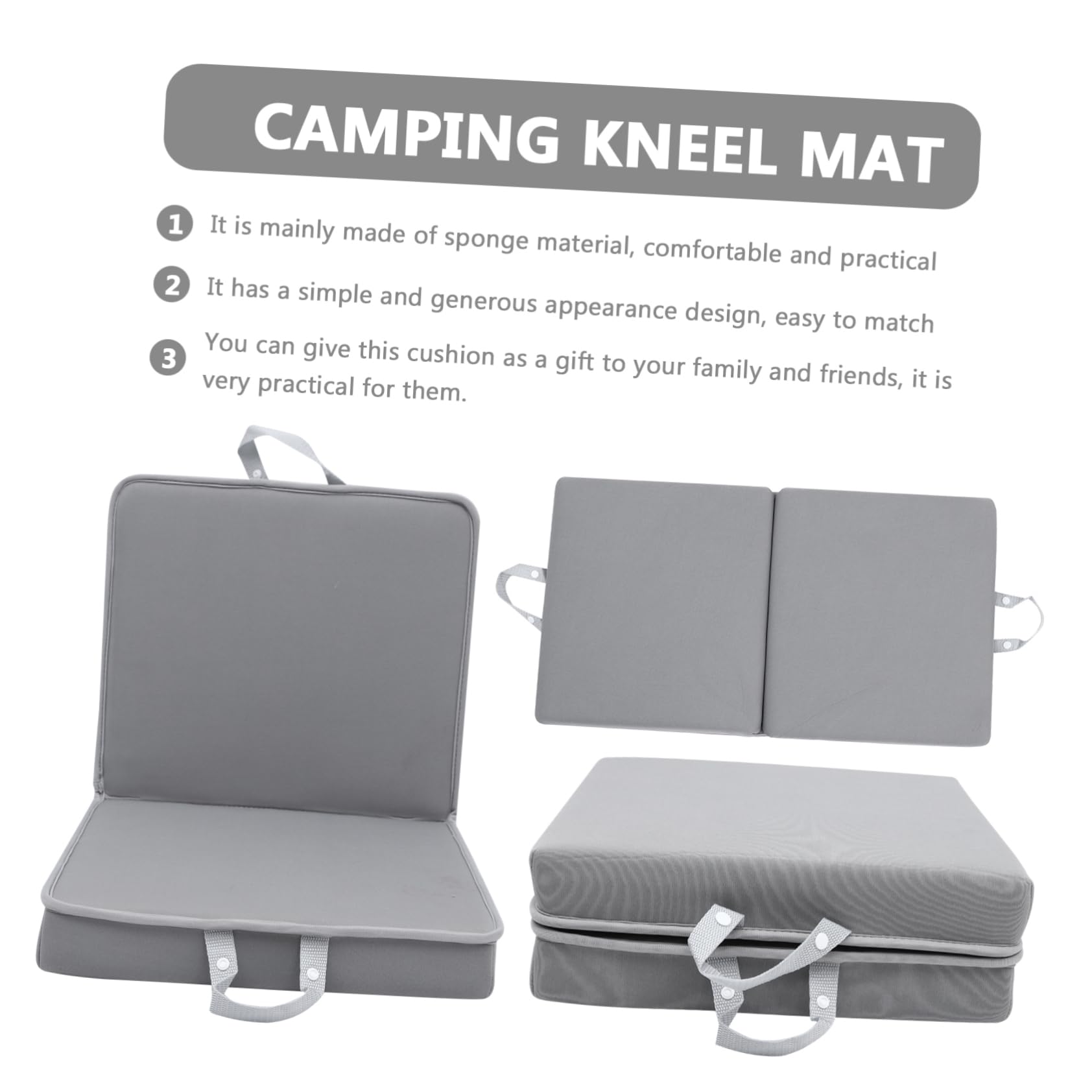 Kniekissen aus Neopren und Schwamm, 1 Stück, Praktisch | Garten, Bad, Yoga, Sport und Hausarbeit, Leicht zu Tragen, Bequem Beim Knien