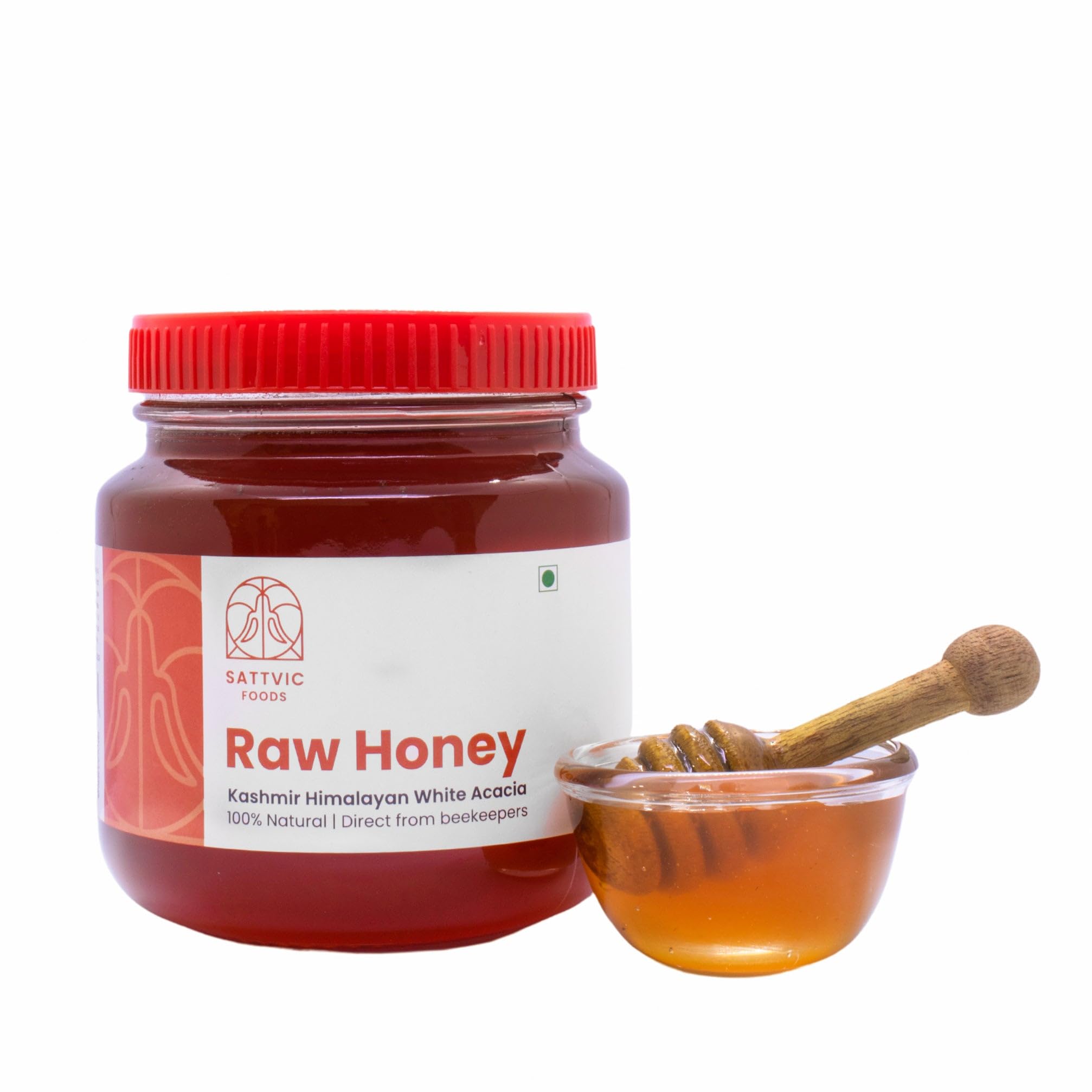 Acacia Honey (1.5 kg) Direct from Beekeepers | Kashmir Sourced | Raw & Natural | Rich in Antioxidants | Immune-Boosting | Anti-Bacterial and Anti-Inflammatory