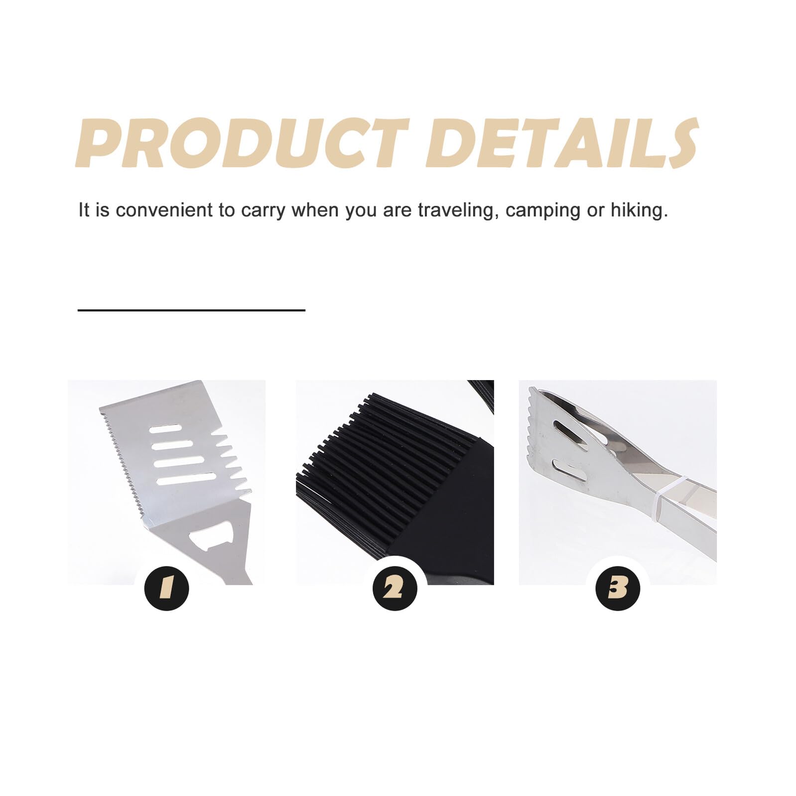 Kit Utensili Barbecue in Metallo Resistente Completo per Grigliata Casa e Outdoor Attrezzi Resistenti e Pratici con Borsa Oxford Accessori Barbecue Essenziali per Grigliate