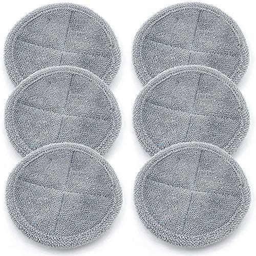 6 pz Rotondo Panno di Pulizia Mop Floor Pads per