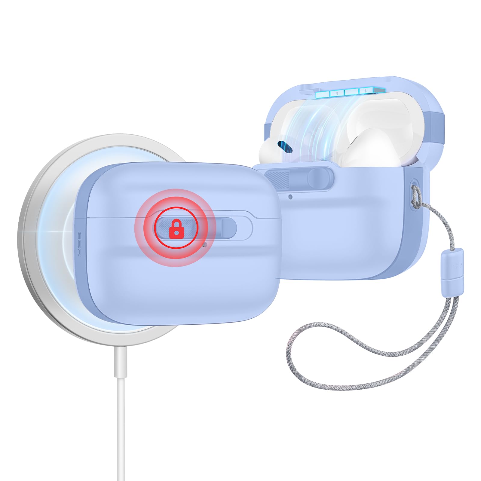 Amazon | ESR AirPods Pro2 ケース MagSafe対応 AirPods Pro 第2世代