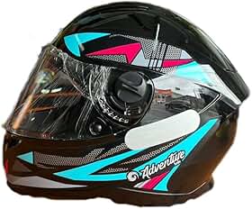 Capacete Infantil Feminino Ebf Tamanho 54 Preto e Tifany Brilhante