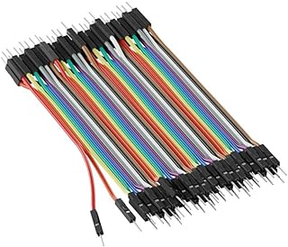 سلك توصيل 10 سم ذكر/ذكر (سلك واحد)