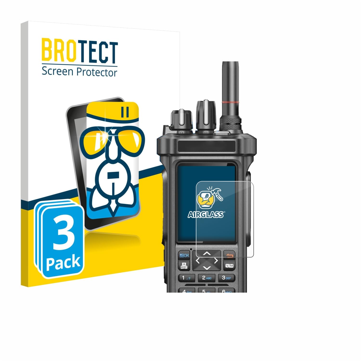 BROTECT Flexible Protector Pantalla Para RadioLink RC8X Robusto Cristal